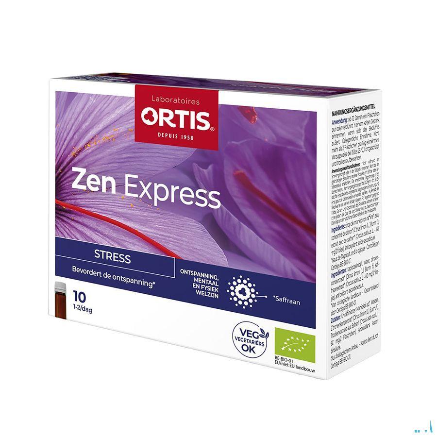 Ortis ZenExpress Bio S/Alcool 10 x 15 ml