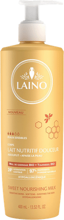 Laino Creme Douche Douceur Miel Flacon Pompe 500 ml