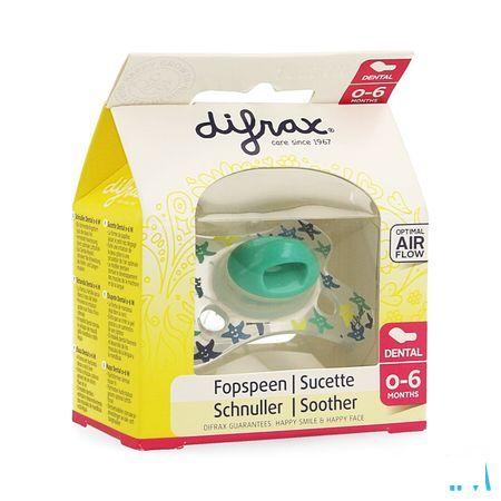 Difrax Fopspeen Sil Mini-dental 0-6m 799  -  Difrax