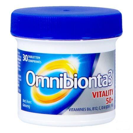 Omnibionta 3 Vitality 50+ Tabl 30