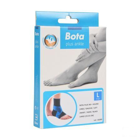Bota Plus Enkel+Velcro Zwart Links L  -  Bota