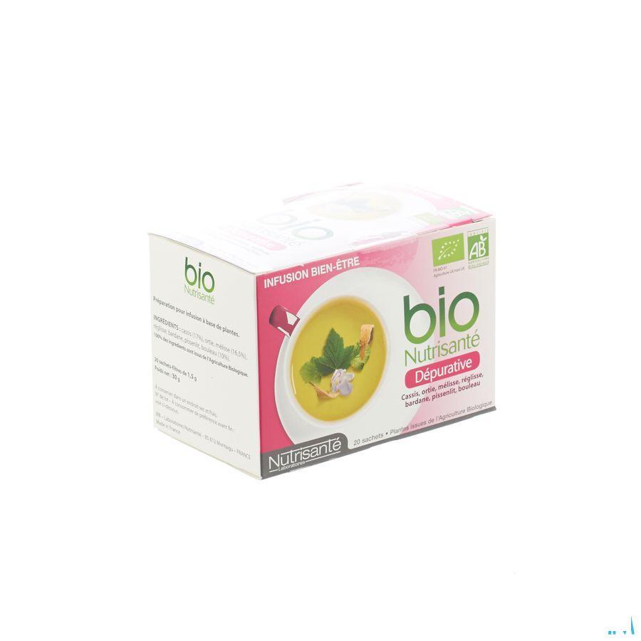 Infusion Bio Depurative Sachets 20  -  Nutrisante