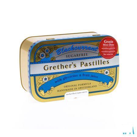 Grether's Pastilles Blackcurrant Ss Pastille 440 gr  -  Melisana