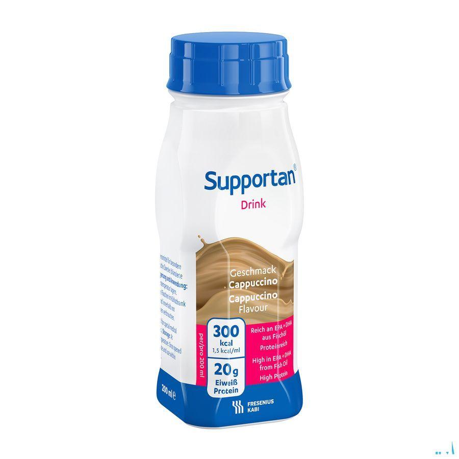 Supportan Cappuccino Flacon 4x200 ml 7018601  -  Fresenius