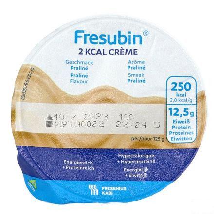 Fresubin 2kcal Creme Praline Pot 4x125 gr  -  Fresenius