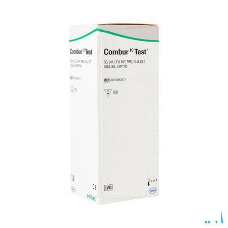 Combur 10 Test Strips 100 04510062171  -  Roche Diagnostics