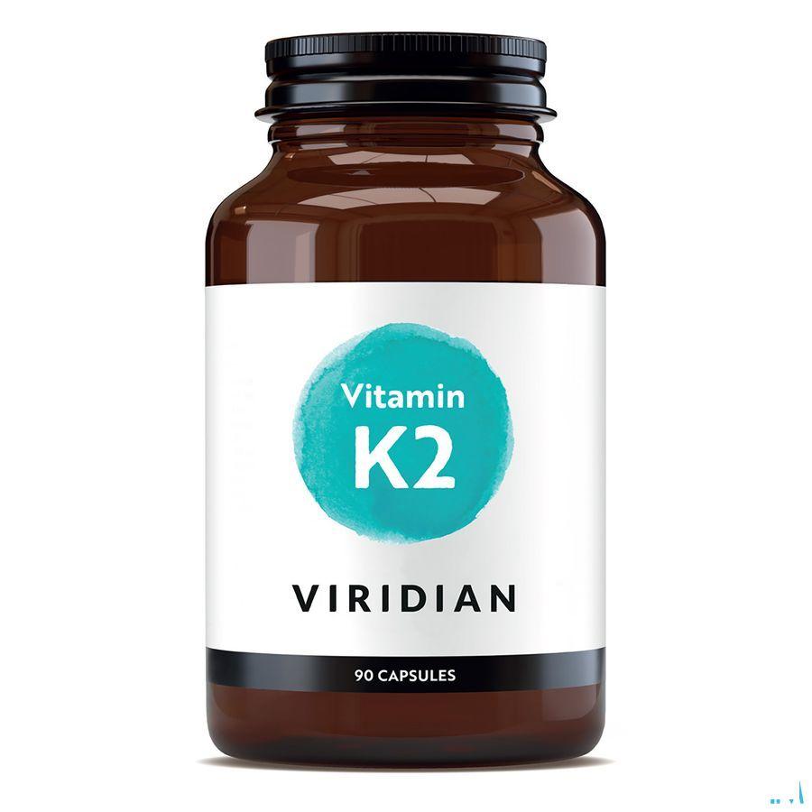 Solgar Viridian Vitamin K2 50 mcg Caps 90  -  Solgar Vitamins