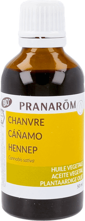 Chanvre Huile Vegetale Flacon 50 ml  -  Pranarom