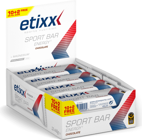 Etixx Energy Sport Bar Chocolate 12x40 gr