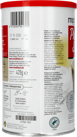 Modifast Protein Shape Chocolate Milkshake 420g