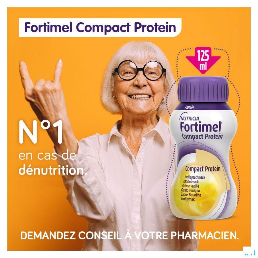 Fortimel Compact Protein Vanille 4x125 ml  -  Nutricia