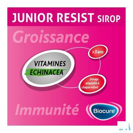 Biocure Junior Siroop Suikervrij 180 ml