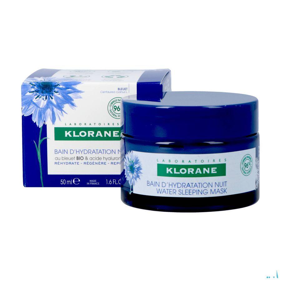 Klorane Gezicht Korenbloem Nacht Hydra Bad 50 ml