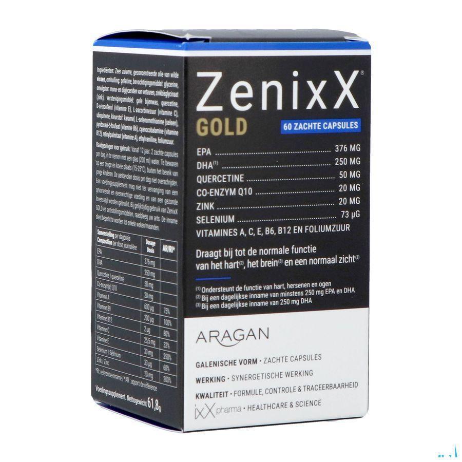 Zenixx Gold Caps 60X890 mg Nf
