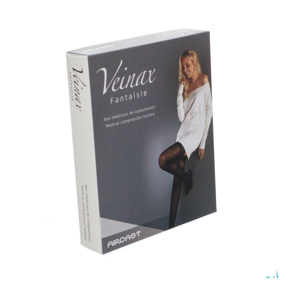 Veinax Kniekous Kleine Diamant 2 Lang Zwart Maat2