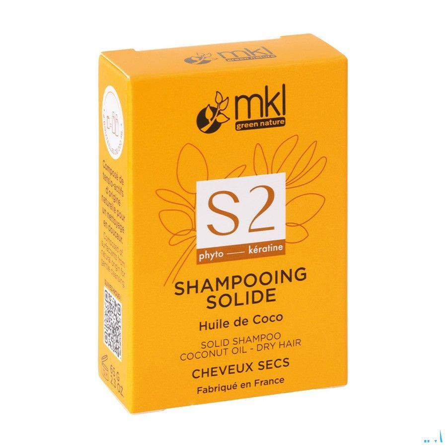 Mkl Solid Shampoo Droog Haar Kokosolie 65G