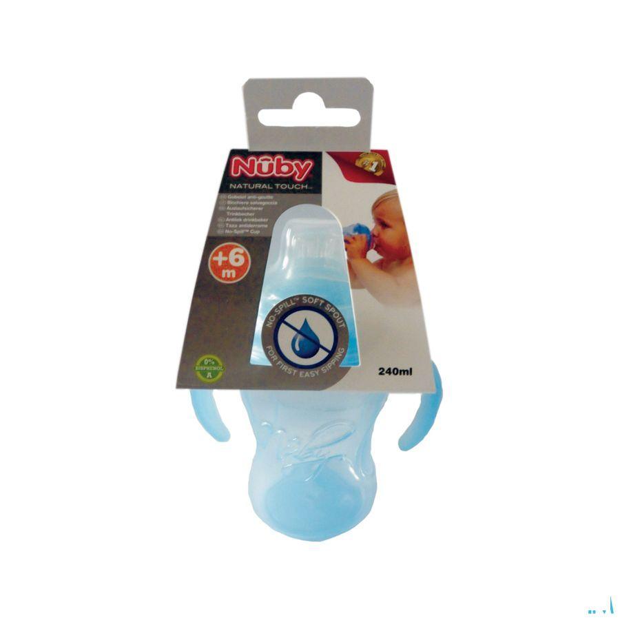 Nuby Nt Gobelet Antifuite Avec Anses Amovibles - 240 ml  -  New Valmar