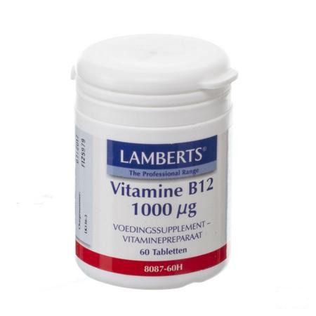 Lamberts Vitamine B12 1000 µg Tabletten 60  -  Health Benefits 08