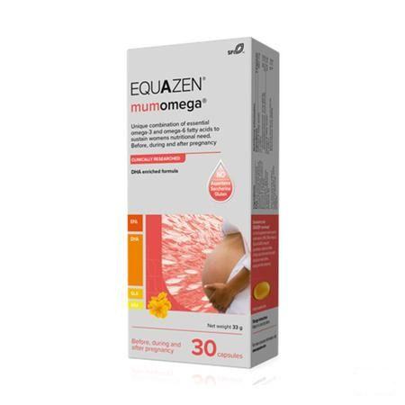 Equazen Mumomega Omega 3/6 Caps 30  -  Springfield Nutraceuticals