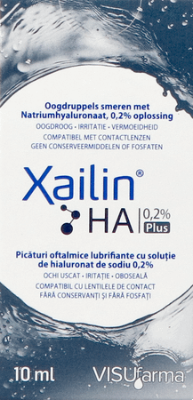 Xailin Ha 0,2% + Fl 10 ml