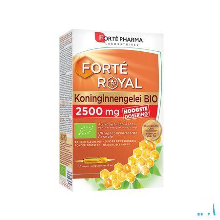 Koninginnengelei Bio 2500Mg Amp 20X15ml  -  Forte Pharma