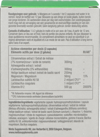 Metis A/Stress 03 Start Caps 30