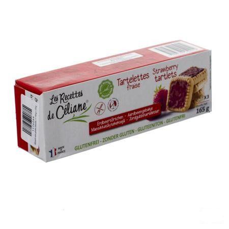 Celiane Aardbeientaartje Glutenvrij 165 gr 4692  -  Revogan