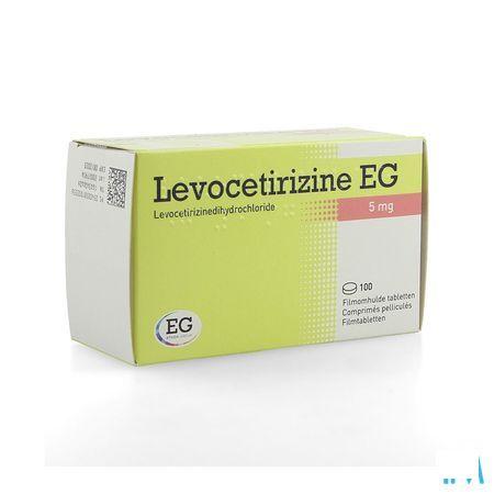 Levocetirizine EG 5 mg Filmomhulde Tabletten 100  -  EG