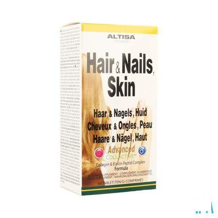 Altisa Haar-nagels-huid Adv. + col.typ1 Tabletten 60  -  Dieximport