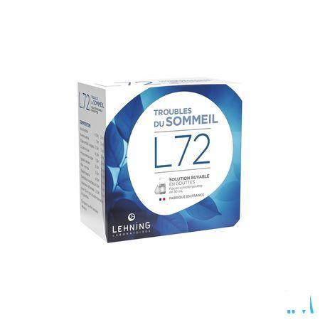 Lehning L 72 Gouttes 30 ml  -  Lab. Lehning