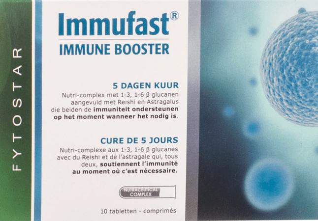 Fytostar Immufast Immuunbooster Tabletten 10  -  Ocebio