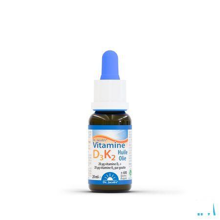 Vitamine D3 K2 Flacon 20 ml  -  Natura Medicatrix