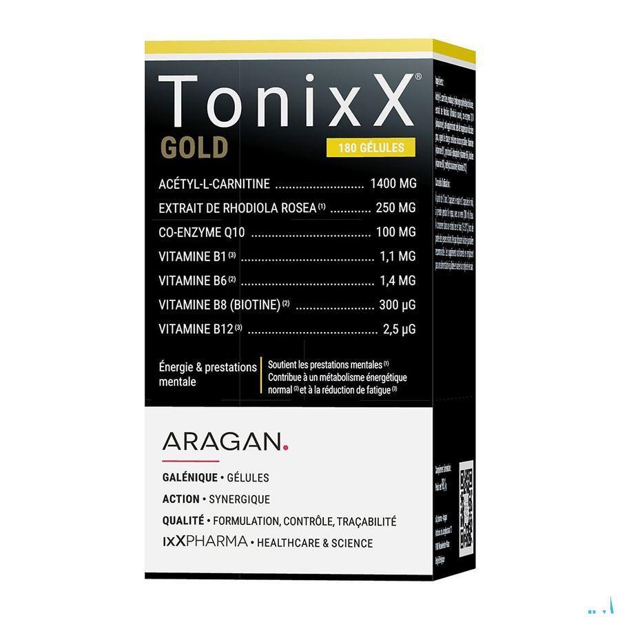 Tonixx Gold Caps 180
