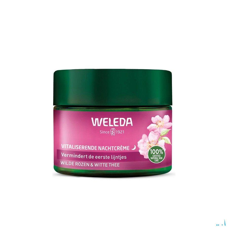 Weleda Creme Nuit Liss. Rose Musq.&The Blanc 40 ml  -  Weleda