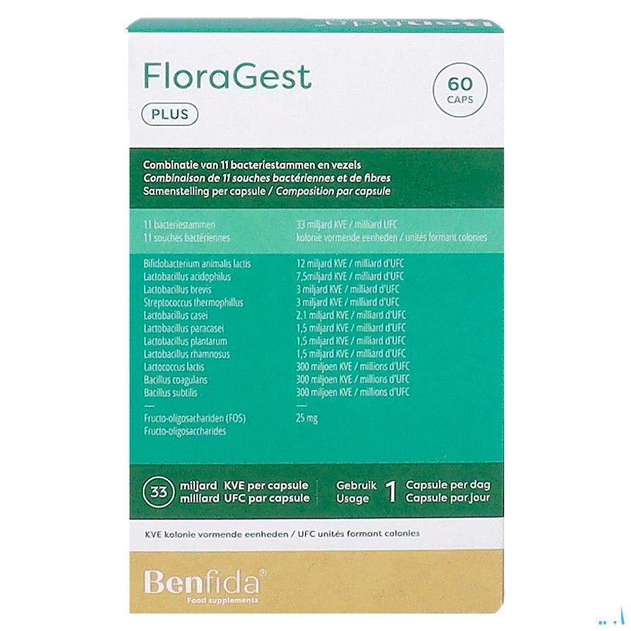 Benfida Floragest Plus Caps 60 - Probiotica