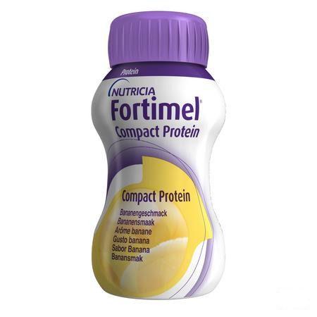 Fortimel Compact Protein Banaan 4x125 ml  -  Nutricia