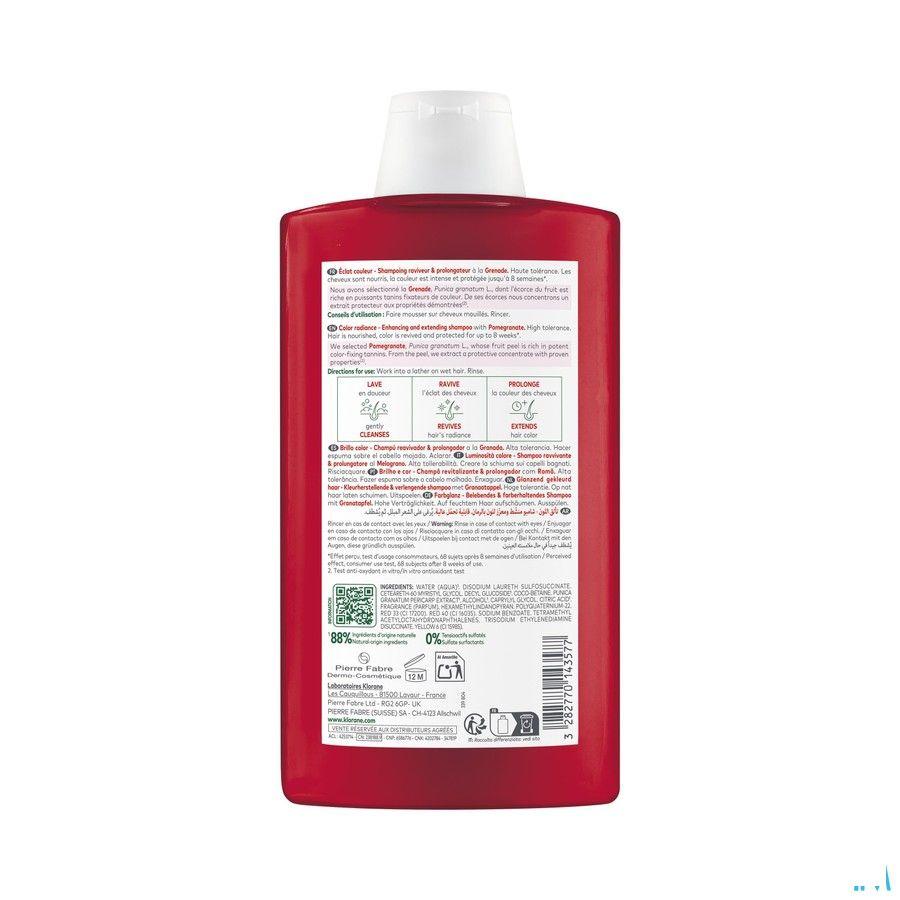 Klorane Capillaire Shampoo Granaatappel 400 ml