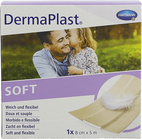 Dermaplast Soft 8Cmx5M  -  Hartmann