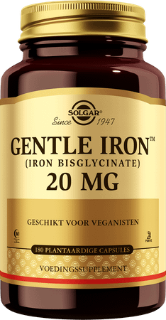 Solgar Gentle Iron V-Capsule 180x20 mg  -  Solgar Vitamins