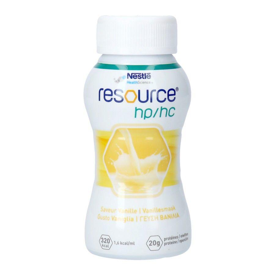 Resource Hp Hc Vanille Fles 4x200 ml  -  Nestle