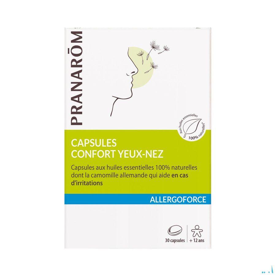 Allergoforce Comfort Ogen Neus Bio Caps 30  -  Pranarom