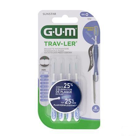 Gum Trav-ler Brosse Interdent. 0,6mm 4 1312m4