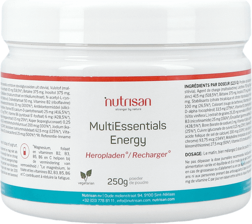 Nutrisan Multiessentials Energy 250g