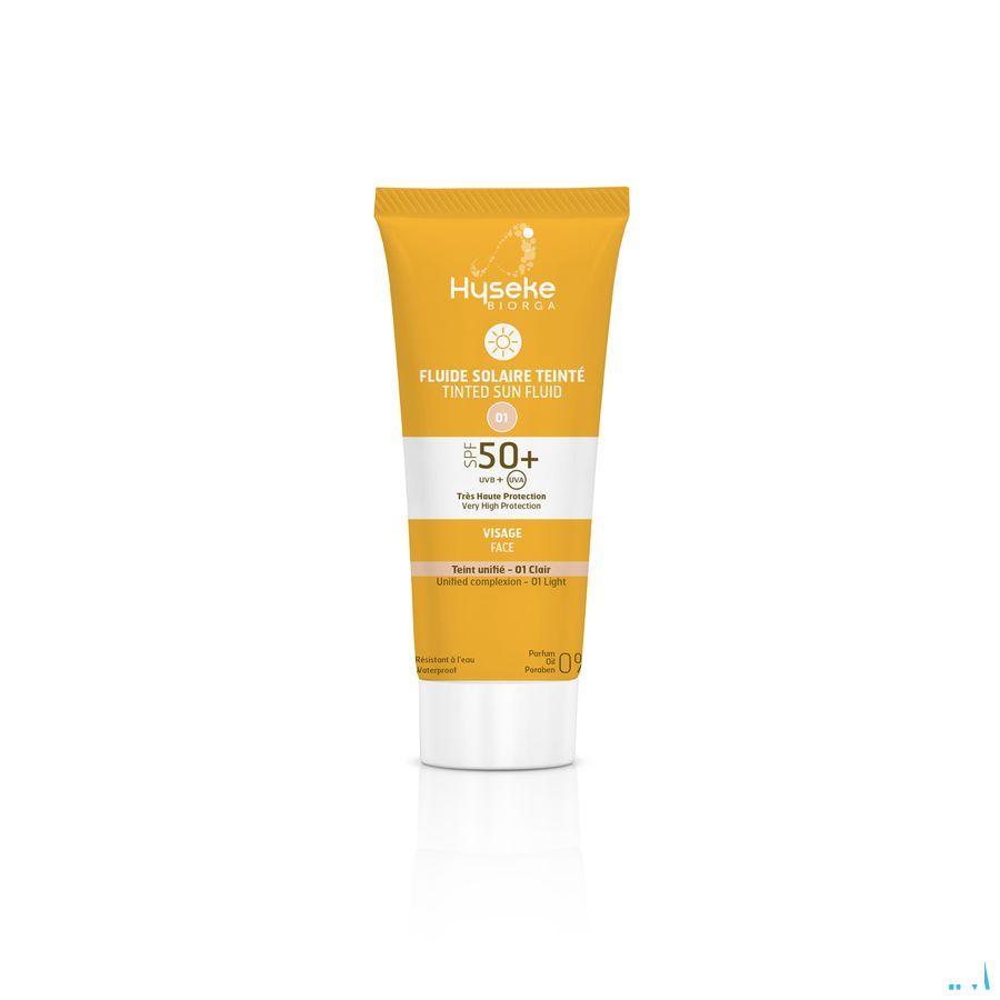 Hyseke Biorga Getinte Zonnevloeist.ip50 + licht 40 ml