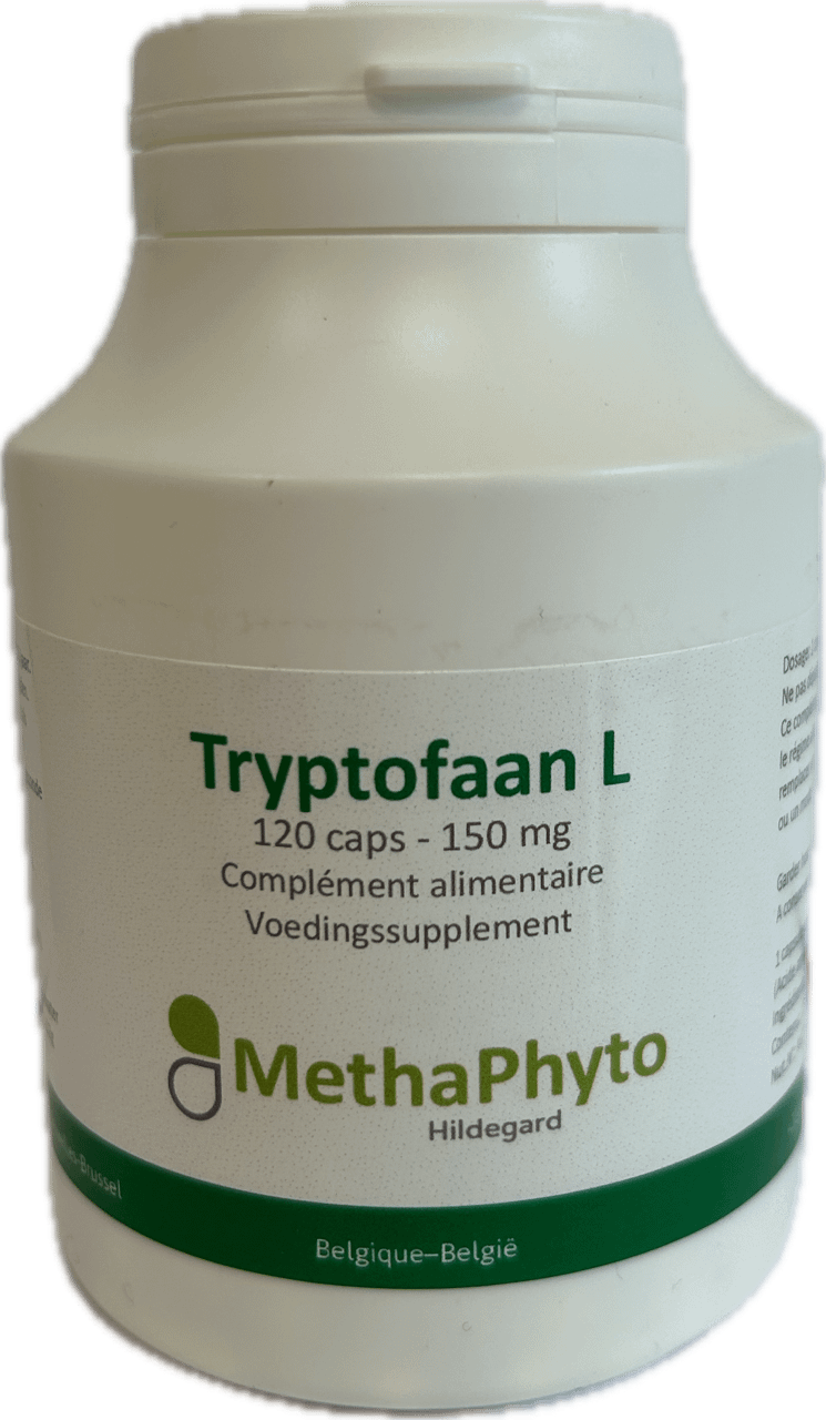 Tryptofaan L 150 mg 120 Capsule Hildegard  -  Methaphyto