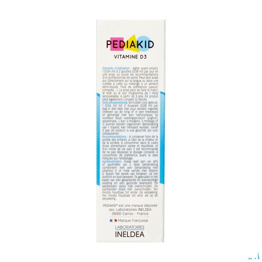 Pediakid Vitamine D3 Solution Buvable Flacon 20 ml