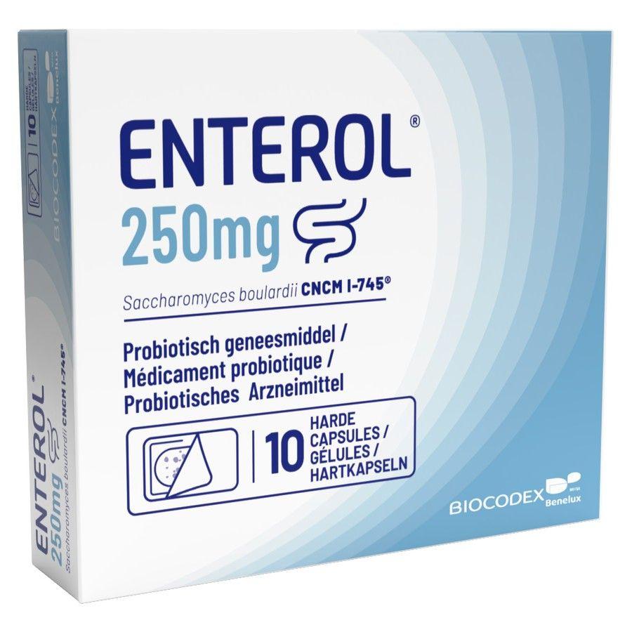 Enterol 250 mg Capsule Harde Dur S/blister 10x250 mg
