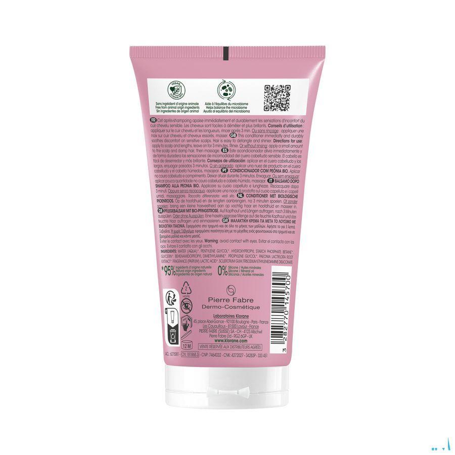 Klorane Capil. Condit. Bio Pioenroos 150 ml