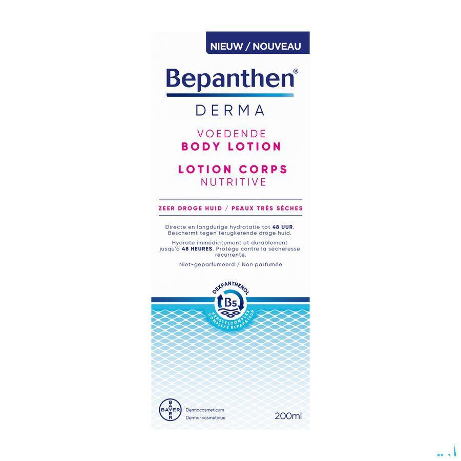 Bepanthen Derma Voedende Body Lotion Fl 200 ml
