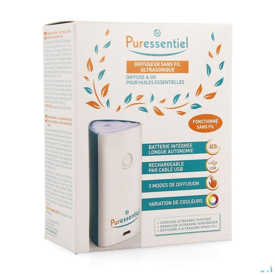 Puressentiel Verstuiver Ultrasoon Diffuse & go  -  Puressentiel